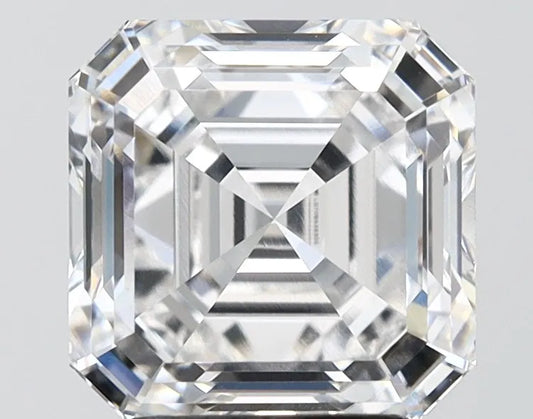 3.67ct Asscher Lab Grown Diamond (Colour D, Clarity VVS2, IGI Certified)