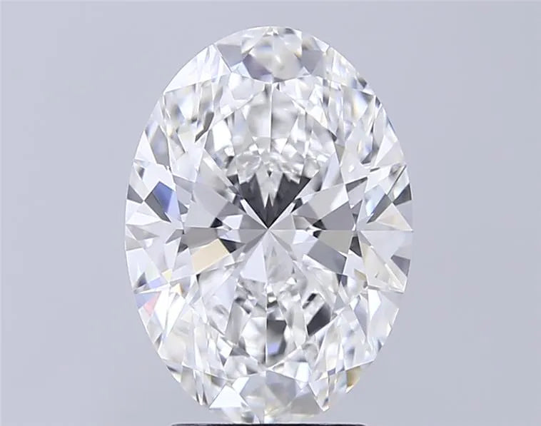 3.81ct Oval Lab Grown Diamond (Colour E, Clarity VVS2, IGI Certified)