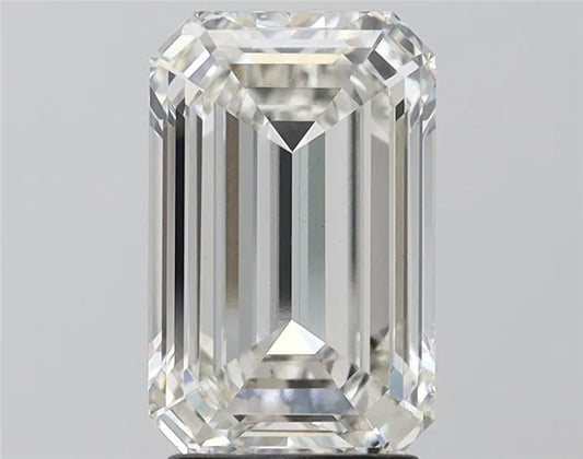3.08ct Emerald Lab Grown Diamond (Colour H, Clarity VS1, IGI Certified)
