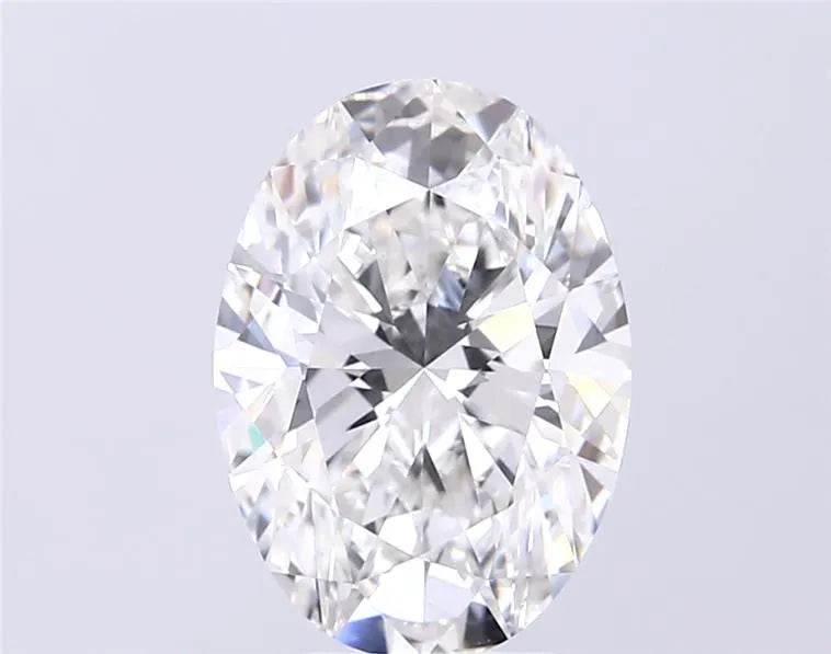 3.09ct Oval Lab Grown Diamond (Colour F, Clarity VVS2, IGI Certified)
