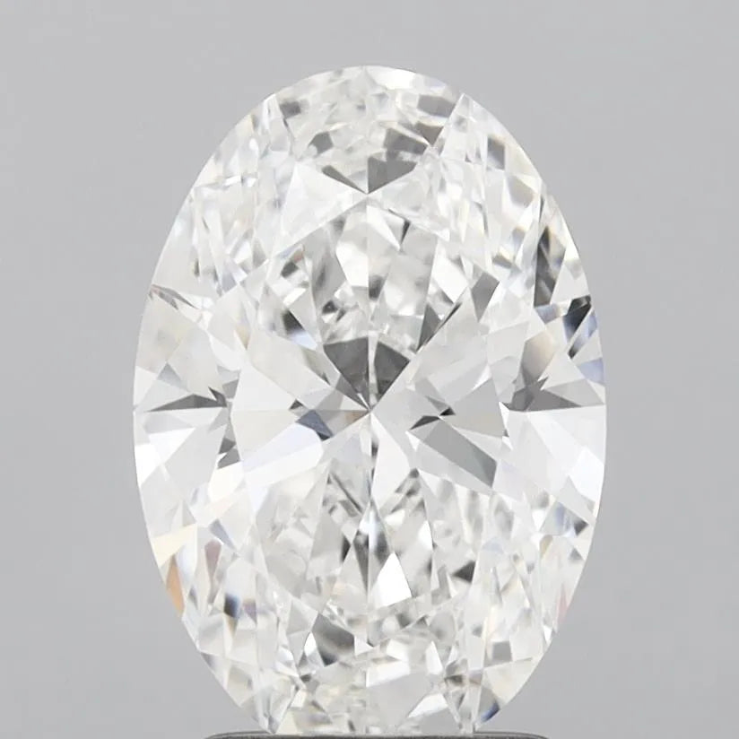 2.08ct Oval Lab Grown Diamond (Colour E, Clarity VVS2, IGI Certified)