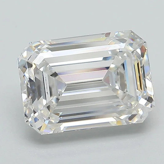 3.08ct Emerald Lab Grown Diamond (Colour F, Clarity VVS2, IGI Certified)
