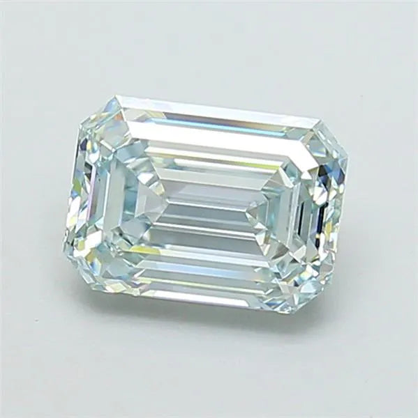 2.19ct Emerald Lab Grown Diamond (Colour Fancy Green, Clarity VVS2, IGI Certified)