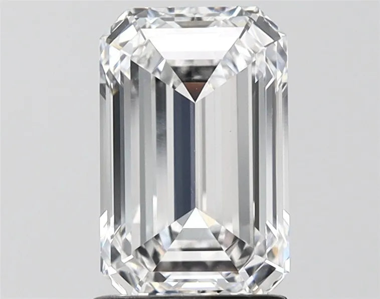 1.93ct Emerald Lab Grown Diamond (Colour D, Clarity VVS2, IGI Certified)