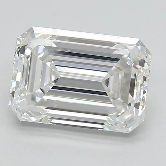 3.20ct Emerald Lab Grown Diamond (Colour E, Clarity VVS2, IGI Certified)