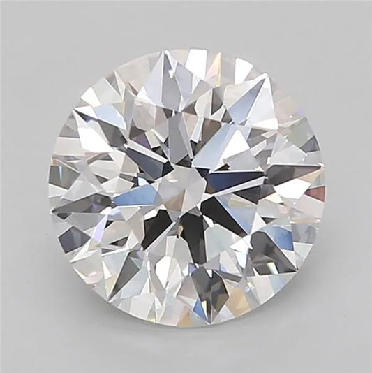 3.00ct Round Lab Grown Diamond (Colour E, Clarity VVS2, Cut ID, IGI Certified)