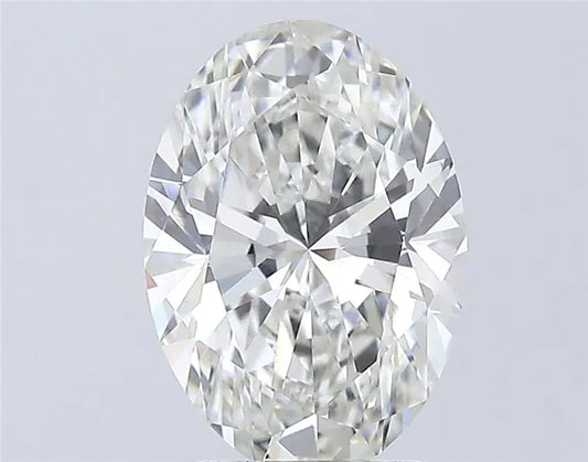 3.07ct Oval Lab Grown Diamond (Colour H, Clarity VVS2, IGI Certified)