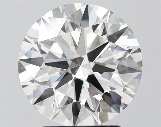 3.03ct Round Lab Grown Diamond (Colour F, Clarity VS2, Cut ID, IGI Certified)