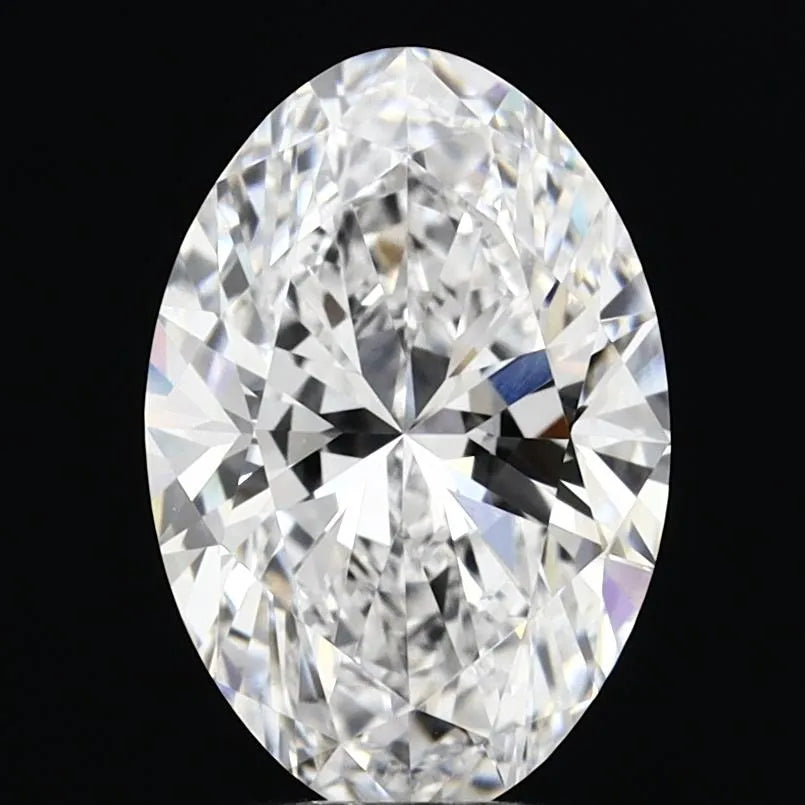 3.30ct Oval Lab Grown Diamond (Colour E, Clarity VS1, IGI Certified)