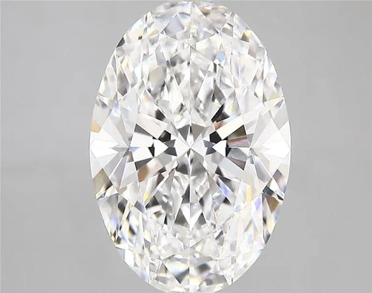 3.79ct Oval Lab Grown Diamond (Colour D, Clarity VVS2, IGI Certified)