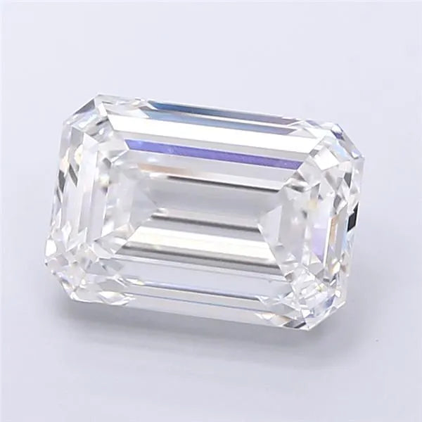 5.30ct Emerald Lab Grown Diamond (Colour E, Clarity VVS2, IGI Certified)