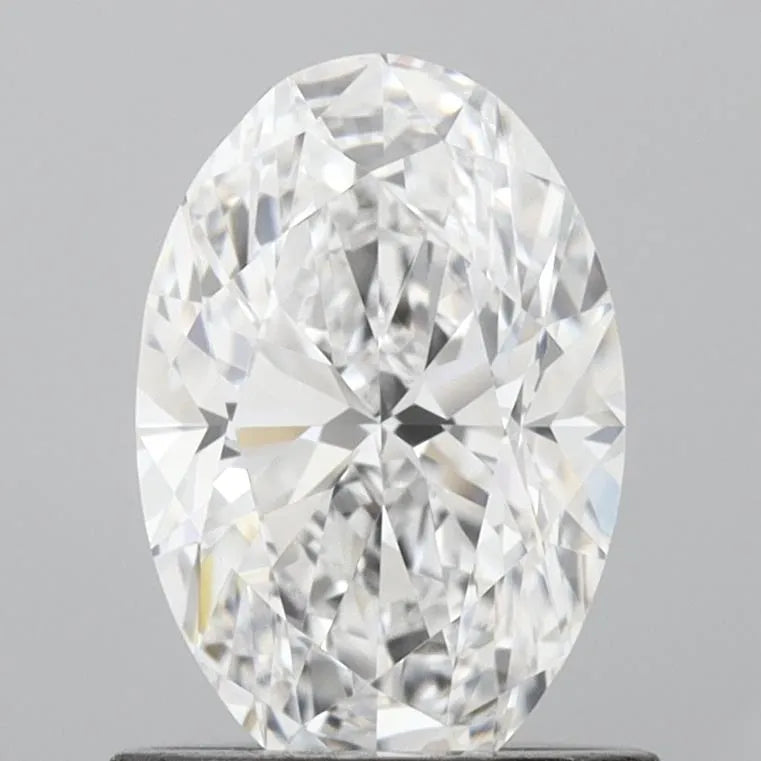 0.98ct Oval Lab Grown Diamond (Colour D, Clarity VVS2, IGI Certified)