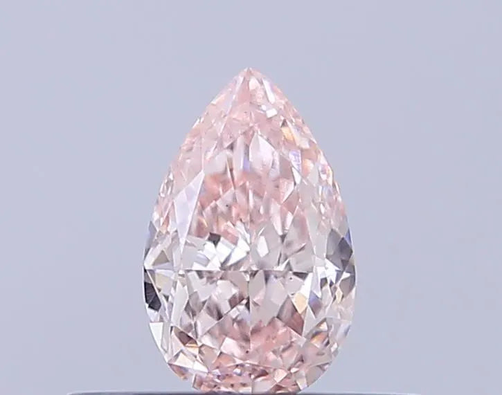0.36ct Pear Lab Grown Diamond (Colour Fancy Pink, Clarity VS1, IGI Certified)
