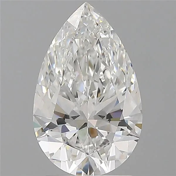 2.10ct Pear Lab Grown Diamond (Colour E, Clarity VVS1, IGI Certified)