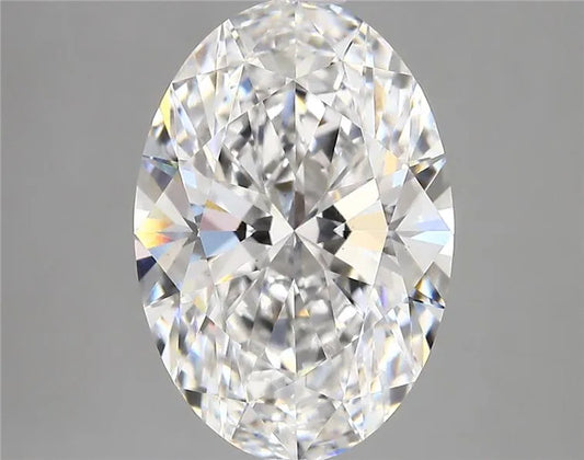 4.71ct Oval Lab Grown Diamond (Colour D, Clarity VS1, IGI Certified)