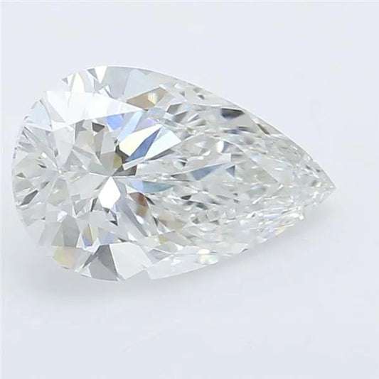 0.64ct Pear Lab Grown Diamond (Colour G, Clarity VVS2, IGI Certified)