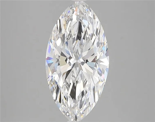 3.26ct Marquise Lab Grown Diamond (Colour D, Clarity VVS1, IGI Certified)