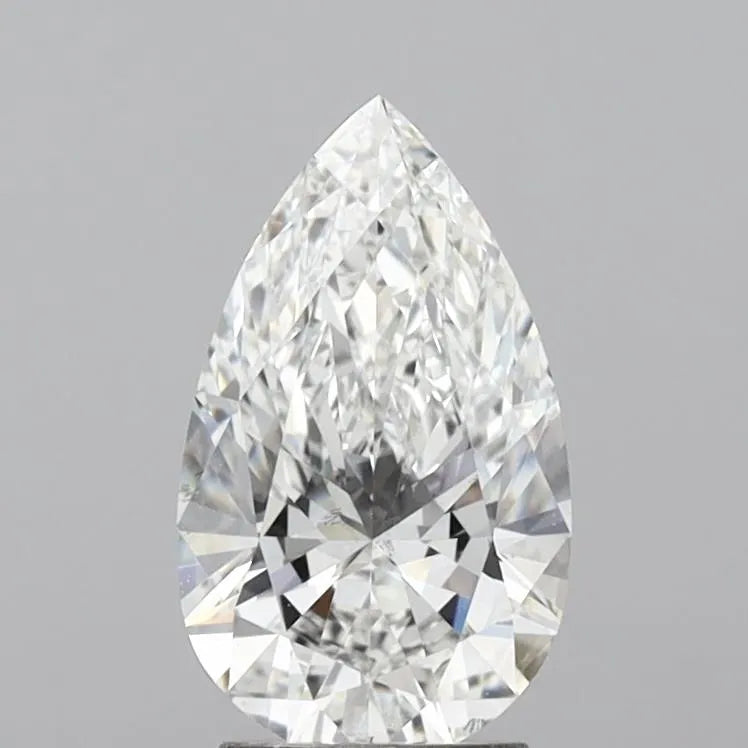 2.62ct Pear Lab Grown Diamond (Colour E, Clarity SI1, IGI Certified)