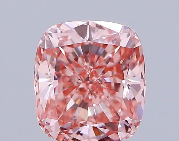 2.01ct Cushion modified Lab Grown Diamond (Colour Fancy Vivid Pink, Clarity VVS2, IGI Certified)