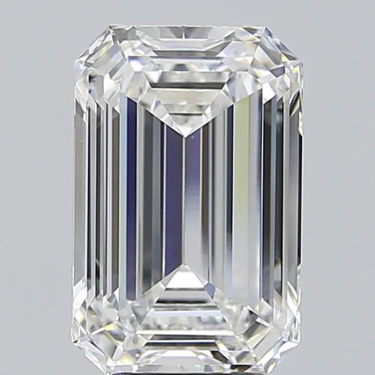 4.84ct Emerald Lab Grown Diamond (Colour E, Clarity VVS2, IGI Certified)