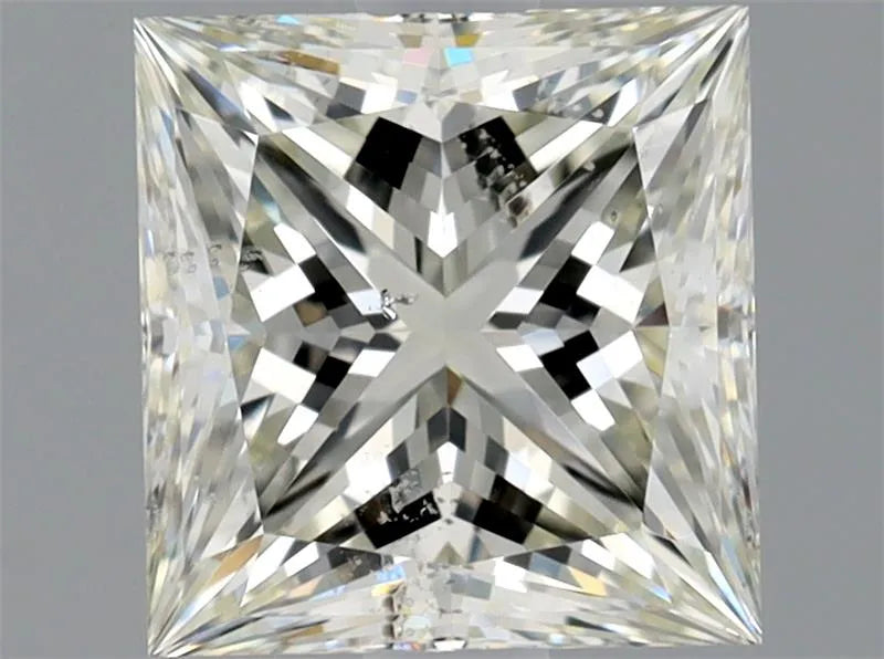 1.70ct Princess Natural Diamond (Colour L, Clarity SI2, Cut GD, GIA Certified)
