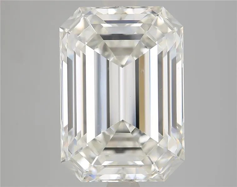 5.11ct Emerald Lab Grown Diamond (Colour F, Clarity VVS2, IGI Certified)