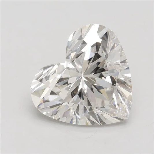 3.00ct Heart Lab Grown Diamond (Colour I, Clarity VS1, IGI Certified)