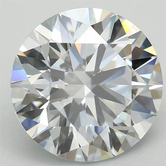 2.81ct Round Lab Grown Diamond (Colour G, Clarity VVS2, Cut ID, IGI Certified)