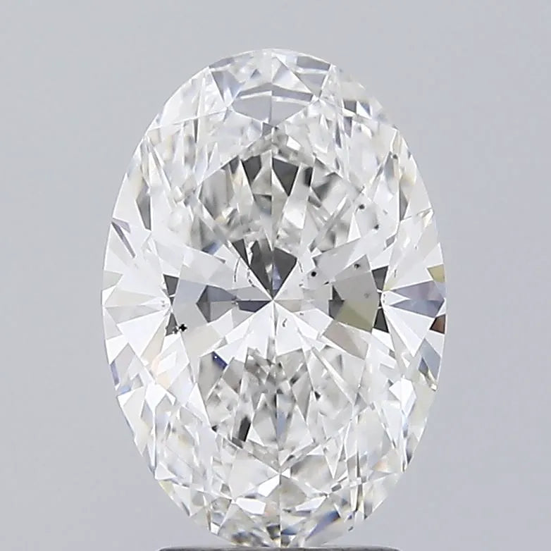 2.72ct Oval Lab Grown Diamond (Colour G, Clarity VS2, Cut EX, IGI Certified)