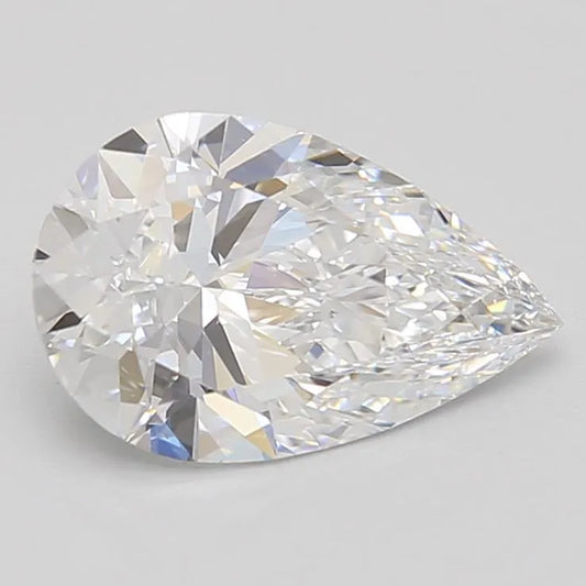 1.61ct Pear Lab Grown Diamond (Colour D, Clarity IF, GIA Certified)