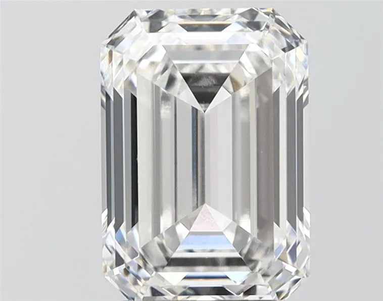 2.93ct Emerald Lab Grown Diamond (Colour E, Clarity VVS2, IGI Certified)