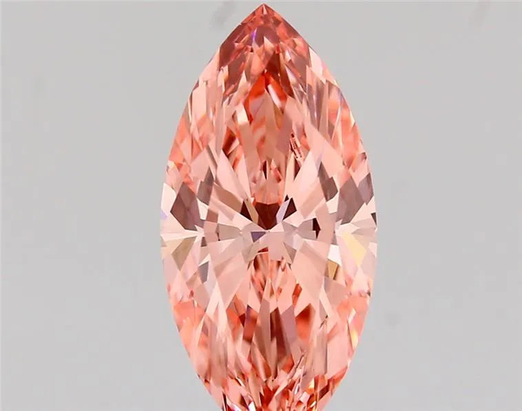 1.81ct Marquise Lab Grown Diamond (Colour Fancy Vivid Pink, Clarity VVS2, IGI Certified)