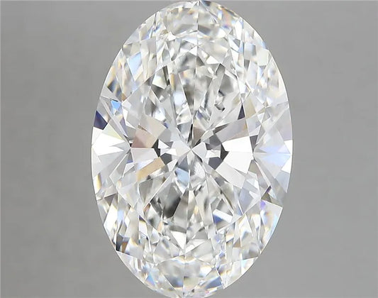 6.16ct Oval Lab Grown Diamond (Colour E, Clarity VVS2, IGI Certified)