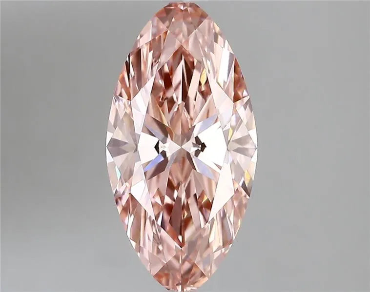 1.60ct Marquise Lab Grown Diamond (Colour Fancy Vivid Pink, Clarity VS1, IGI Certified)