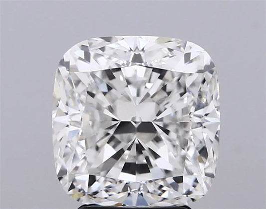 4.06ct Cushion modified Lab Grown Diamond (Colour F, Clarity VS1, IGI Certified)