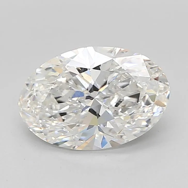 3.00ct Oval Lab Grown Diamond (Colour F, Clarity VS1, IGI Certified)