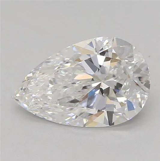 0.71ct Pear Lab Grown Diamond (Colour E, Clarity IF, Cut EX, IGI Certified)