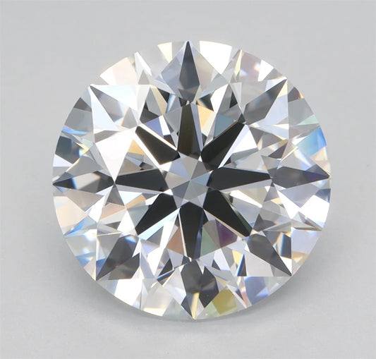 3.68ct Round Lab Grown Diamond (Colour D, Clarity VS1, Cut EX, GIA Certified)