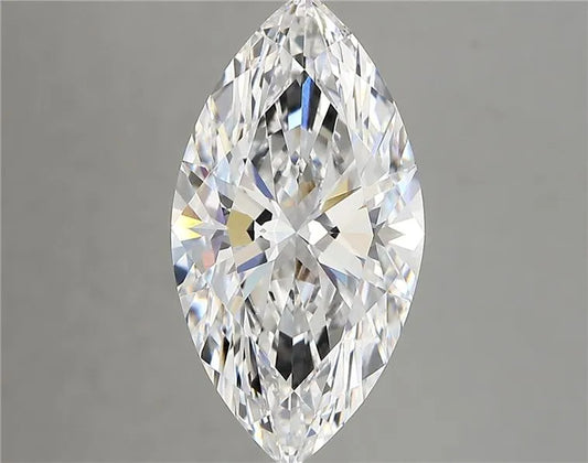 4.27ct Marquise Lab Grown Diamond (Colour E, Clarity VVS2, IGI Certified)