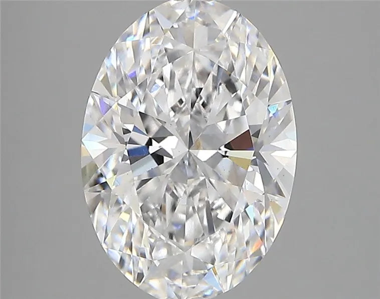 2.82ct Oval Lab Grown Diamond (Colour D, Clarity VS1, IGI Certified)
