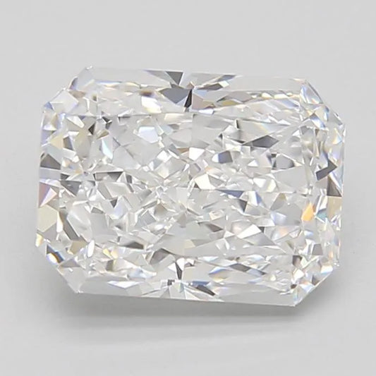 2.08ct Radiant Lab Grown Diamond (Colour D, Clarity IF, GIA Certified)