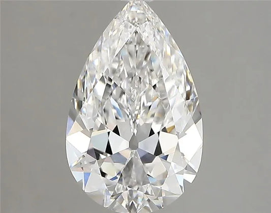 2.38ct Pear Lab Grown Diamond (Colour E, Clarity VVS2, IGI Certified)