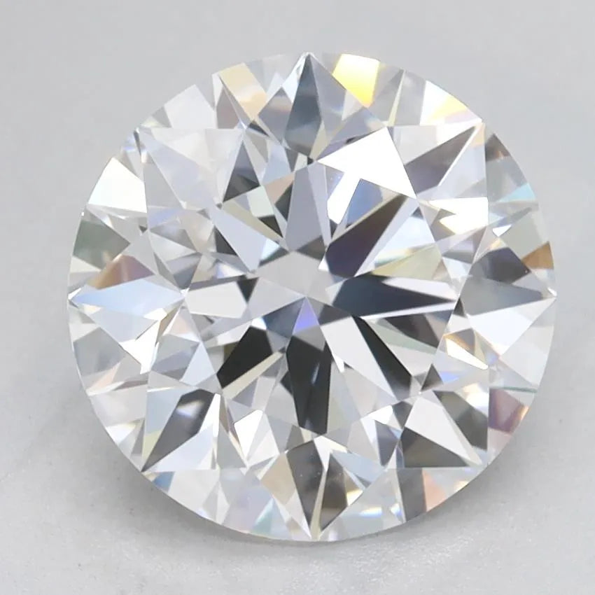 2.19ct Round Lab Grown Diamond (Colour D, Clarity VVS1, Cut ID, IGI Certified)