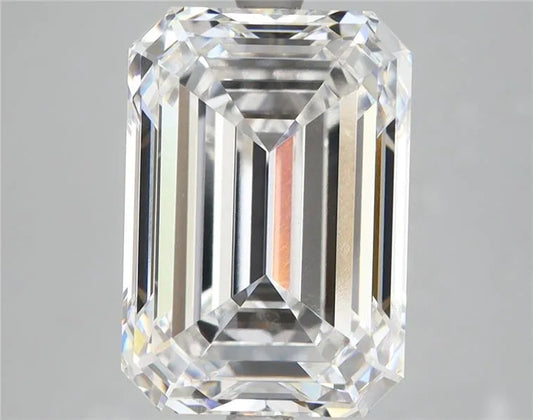 7.21ct Emerald Lab Grown Diamond (Colour E, Clarity VVS1, IGI Certified)