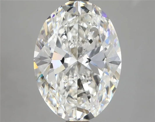 4.50ct Oval Lab Grown Diamond (Colour F, Clarity VVS1, IGI Certified)