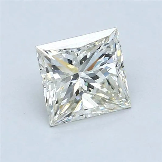 1.50ct Princess Natural Diamond (Colour H, Clarity SI1, EGL Certified)