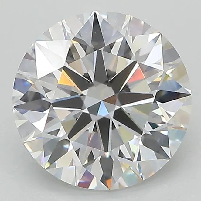 2.22ct Round Lab Grown Diamond (Colour D, Clarity VVS1, Cut EX, GIA Certified)