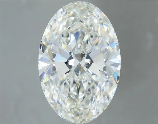 8.74ct Oval Lab Grown Diamond (Colour G, Clarity VS2, Cut EX, IGI Certified)