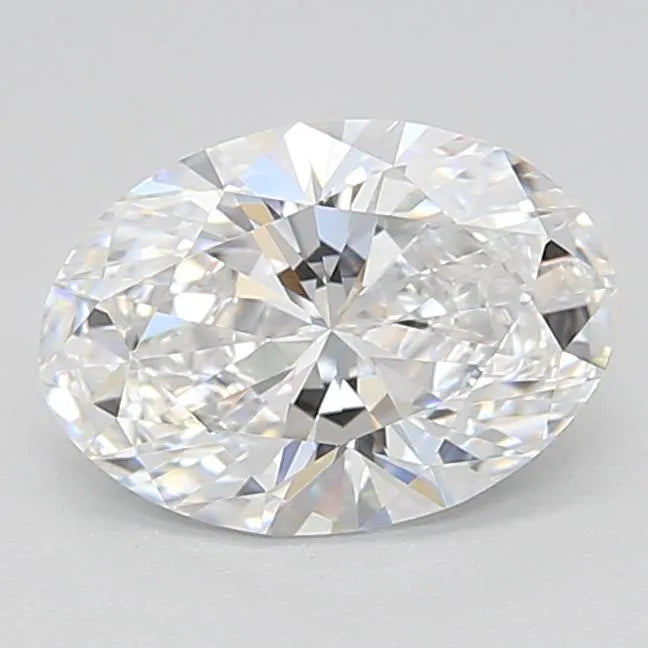 1.08ct Oval Lab Grown Diamond (Colour D, Clarity IF, GIA Certified)