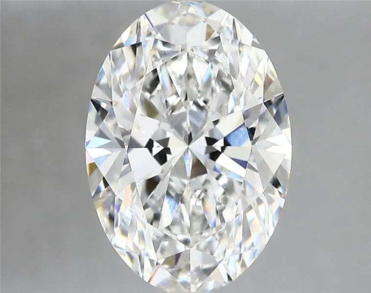 2.87ct Oval Lab Grown Diamond (Colour F, Clarity VVS2, IGI Certified)